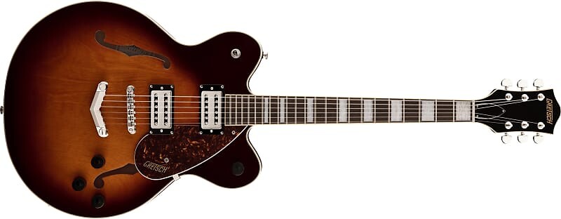 

Центральный блок Gretsch G2622 Streamliner Double Cut с V-Stoptail, накладка на гриф Laurel, звукосниматели Broad’Tron BT-2S, клен Forge Glow — IS220313316