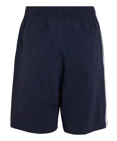 Детские шорты с тремя полосками Regular Fit Woven Shorts Adidas, Black — фото 2
