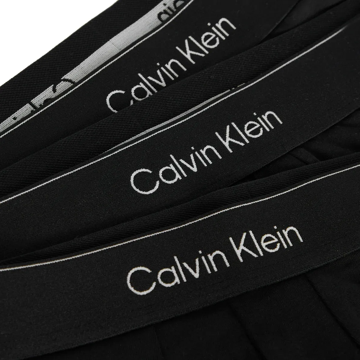 Комплект трусов-боксеров Icon Boxer Brief, 3 шт Calvin Klein, Black — фото 2