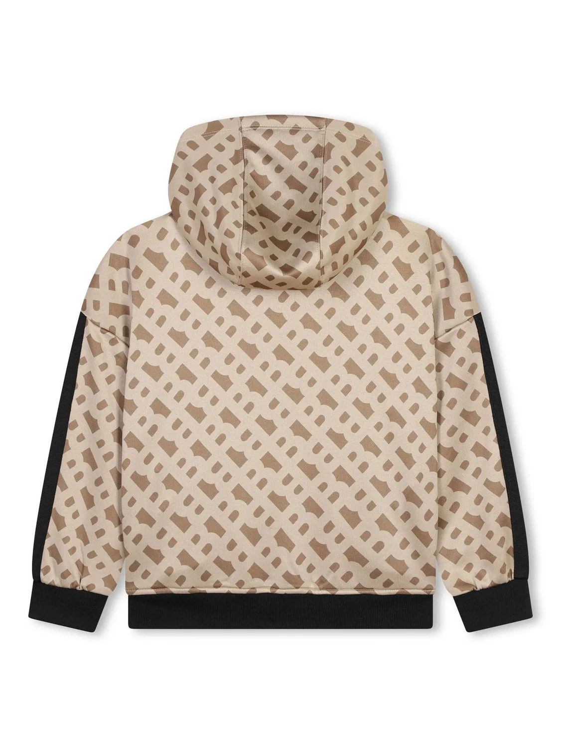 Толстовка с логотипом на молнии BOSS, нейтральные — фото 2