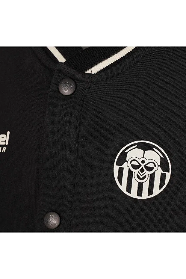 Детская куртка для девочек с принтом Ajose bomber Hummel, Black — фото 4
