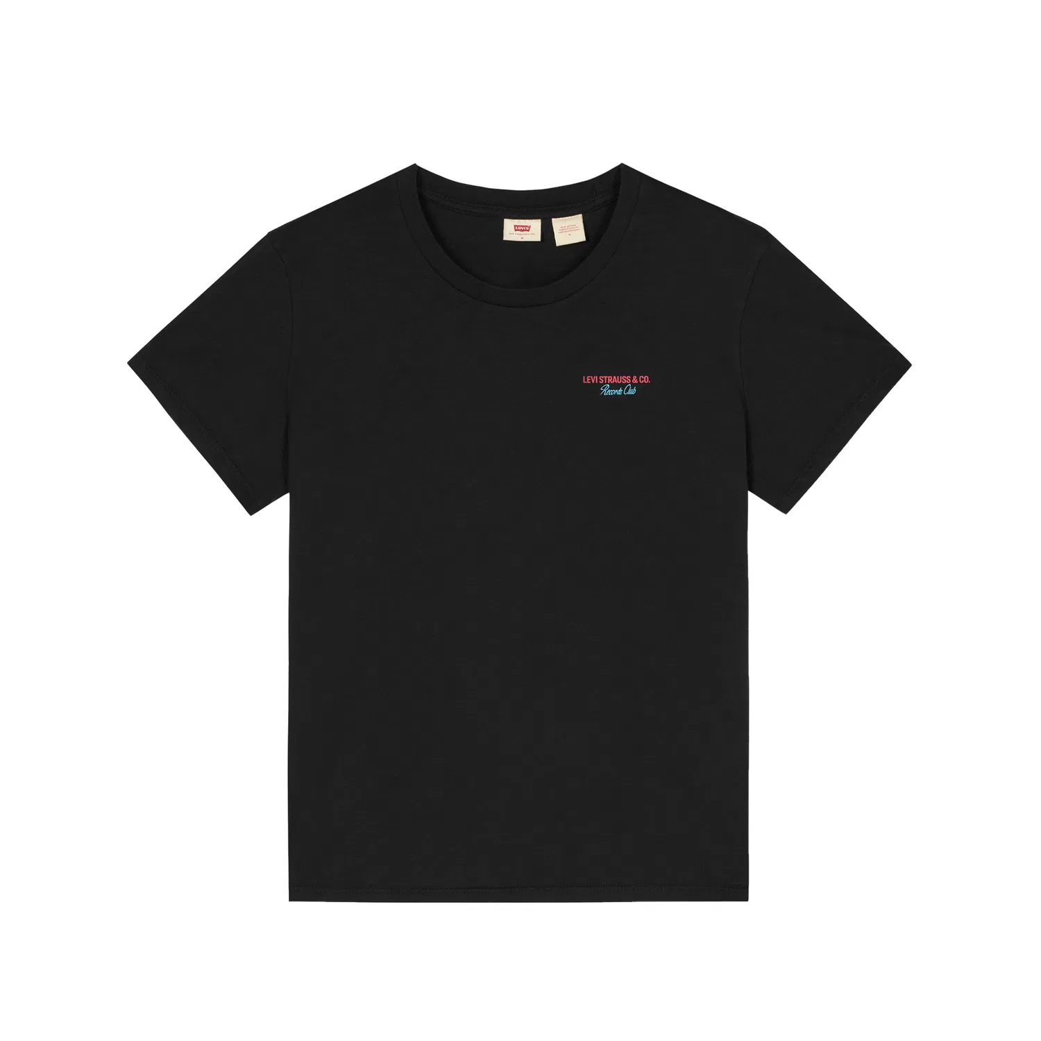 Мужская футболка с круглым вырезом Levis, Black — фото 3