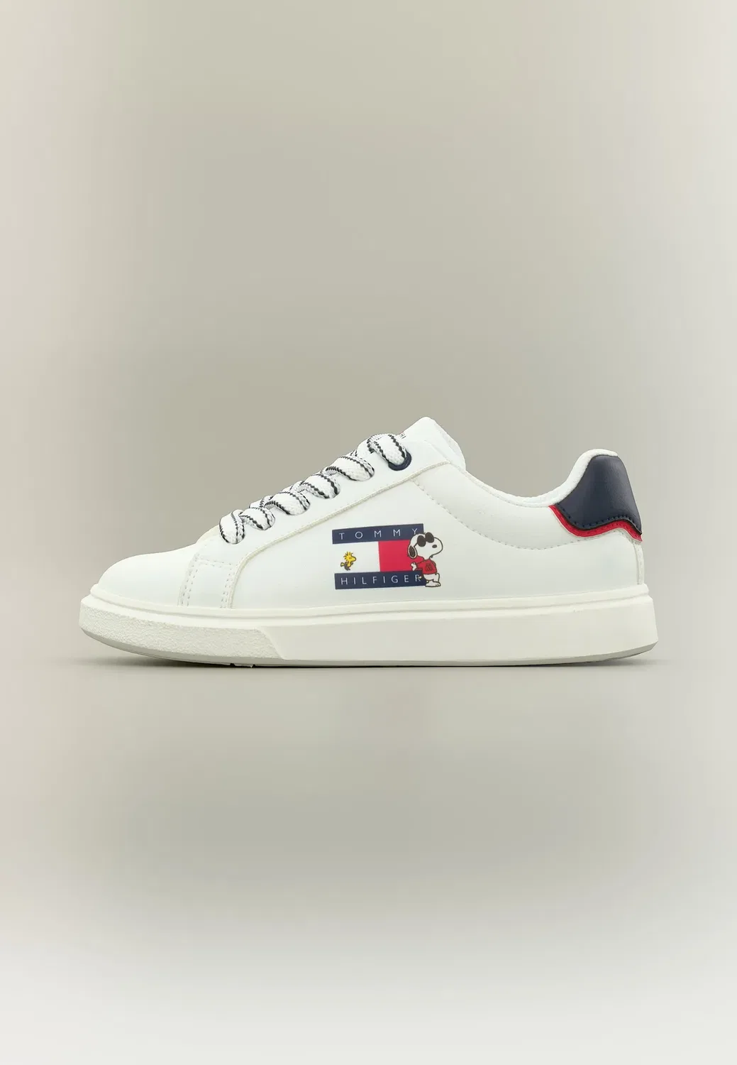 Кроссовки Cooper унисекс Tommy Hilfiger, White/Blue/Red