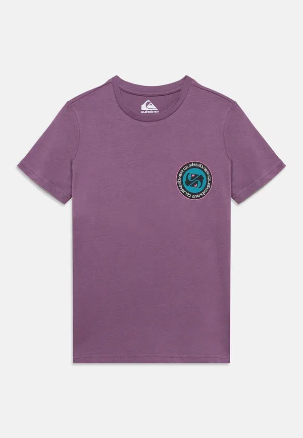Футболка с принтом Duality unisex, Quiksilver, Purple, фиолетовый
