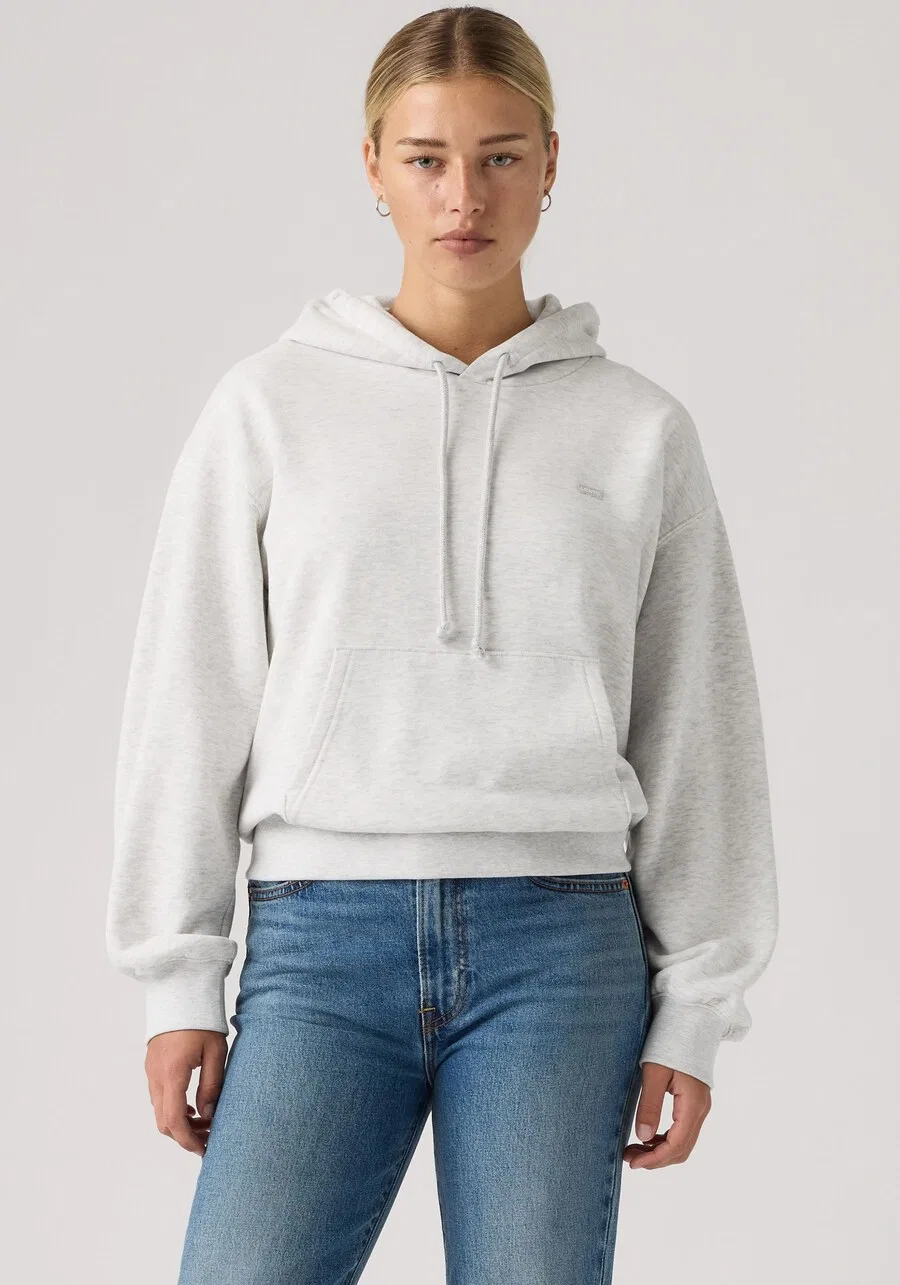 Толстовка LEVI'S 'Everyday' светло-серого цвета — фото 2