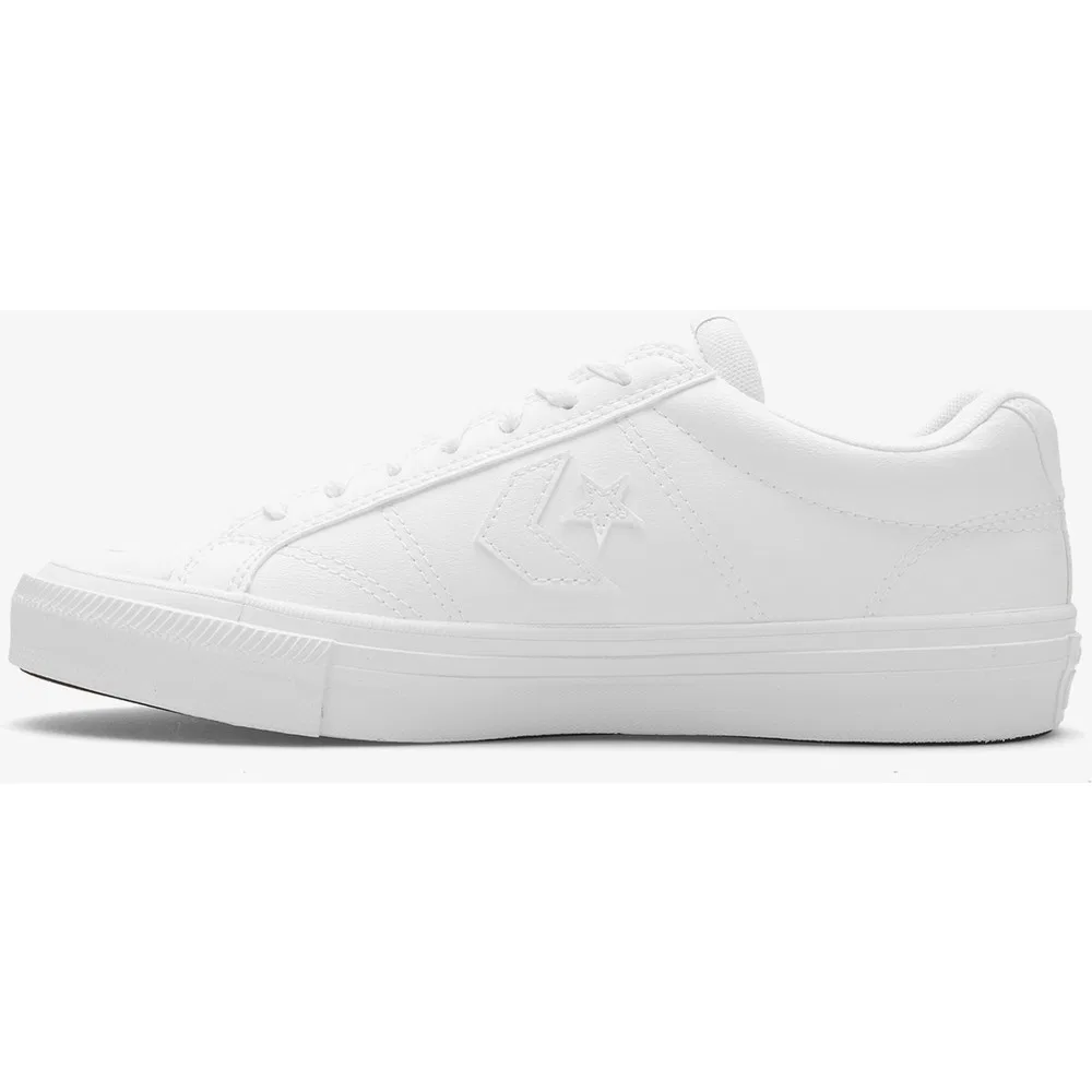 Детские кроссовки Converse Sport Casual из экокожи, белые — фото 4