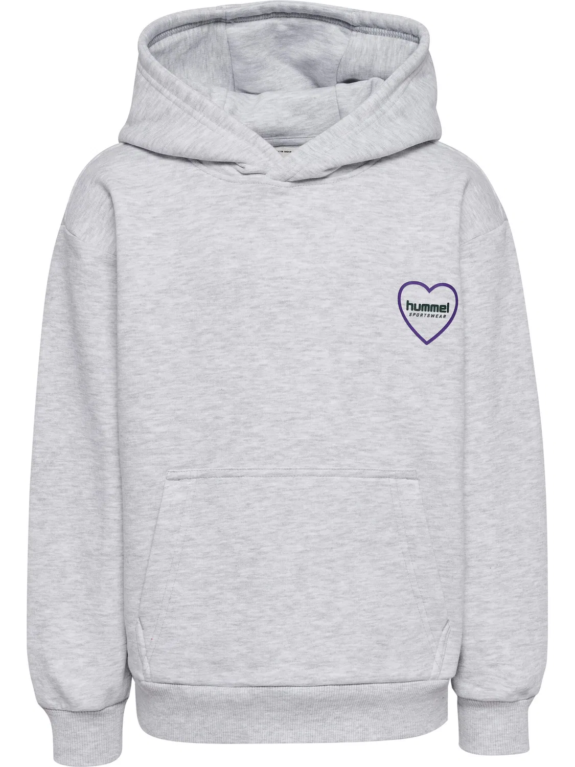 Детское худи с капюшоном Hmljr Loose Hummel, Grau Hellgrau