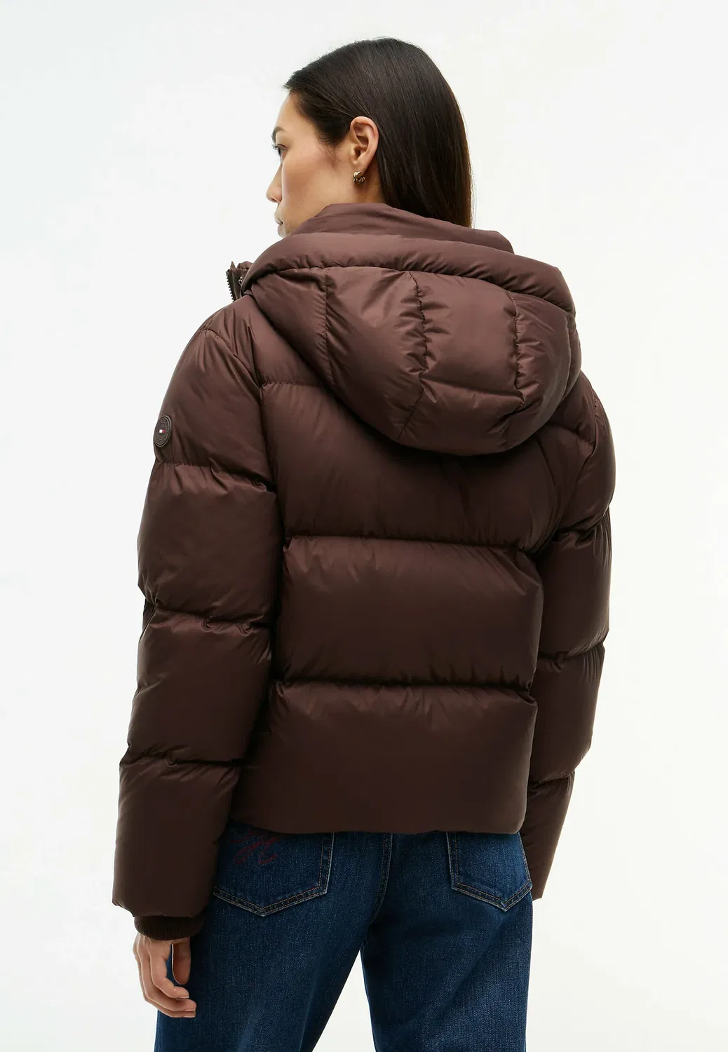 Пуховая куртка Tommy Hilfiger, Deep Brown — фото 3