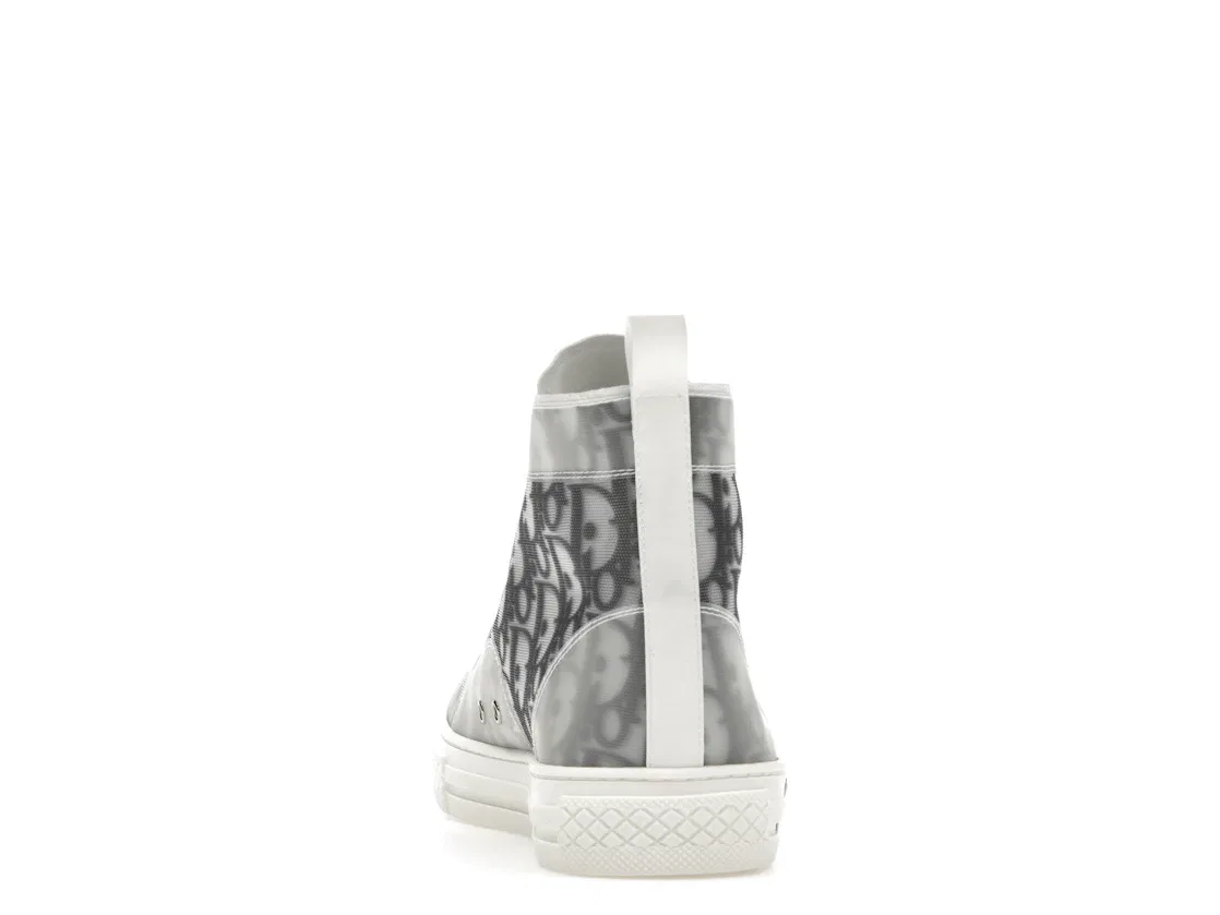 Детские кроссовки Dior B23 High Dior, White/Black/Dior Oblique — фото 4