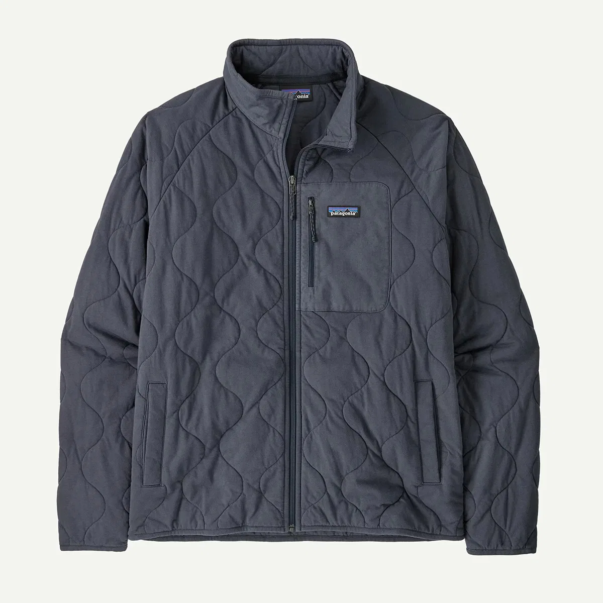 Мужская куртка стеганая Patagonia, Smolder Blue — фото 4