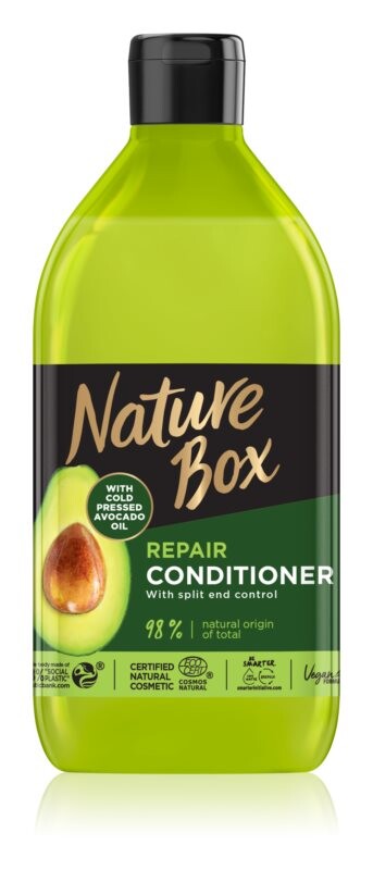 

Глубоко восстанавливающий кондиционер для волос Nature Box Avocado