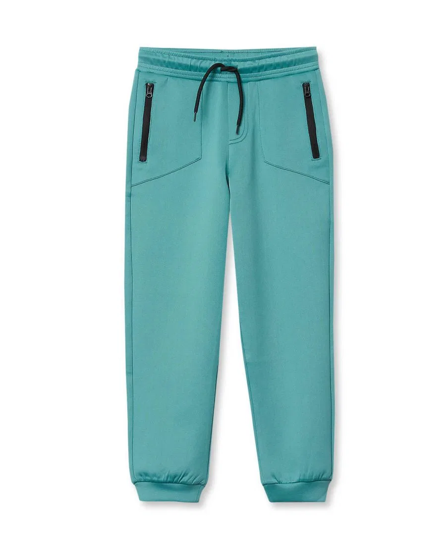 Спортивные брюки с эластичным поясом и манжетами, Active Tech Joggers Lands' End, Marine Blue