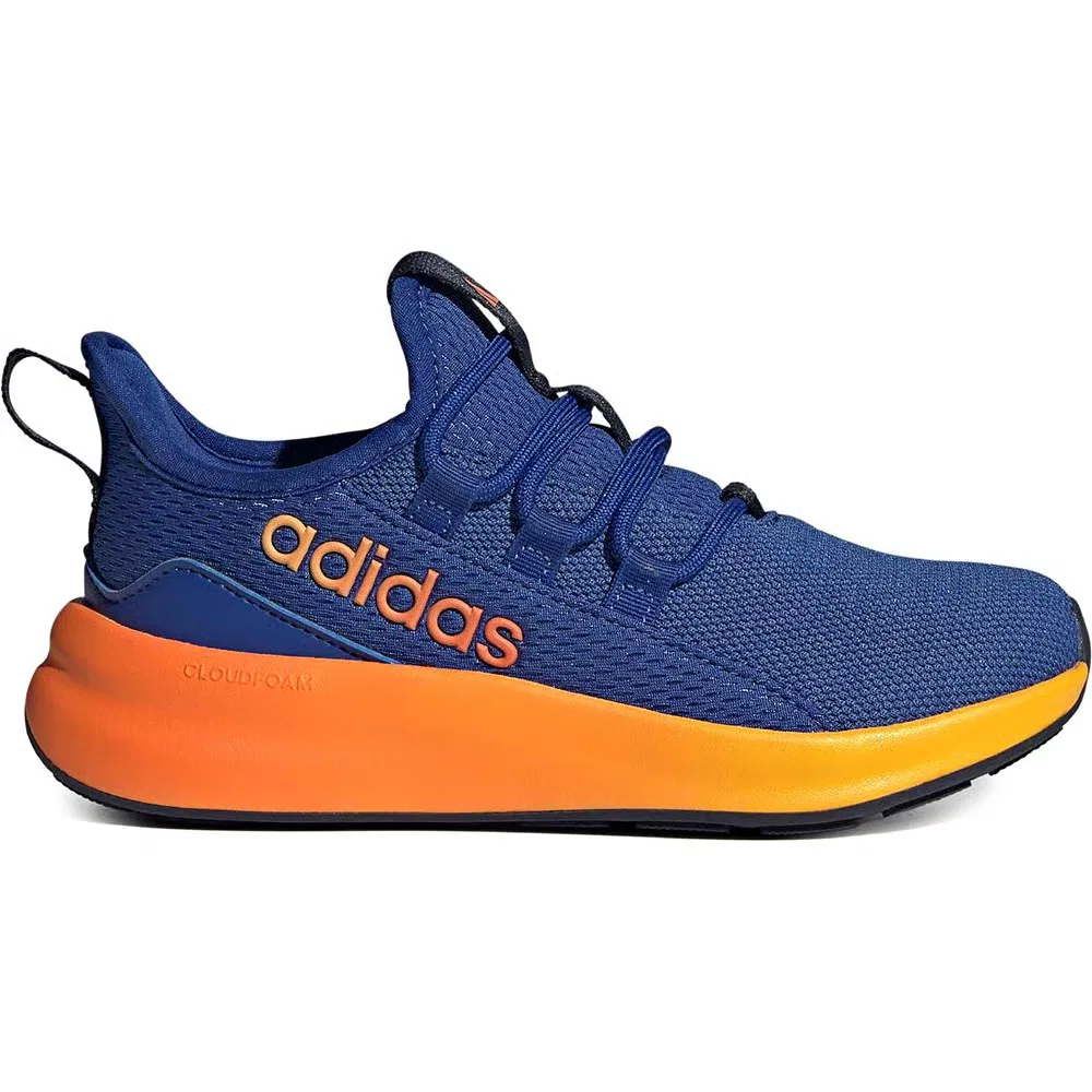 Детские кроссовки Lite Racer Adapt 8.0 Adidas, Blue/Orange/Yellow — фото 2