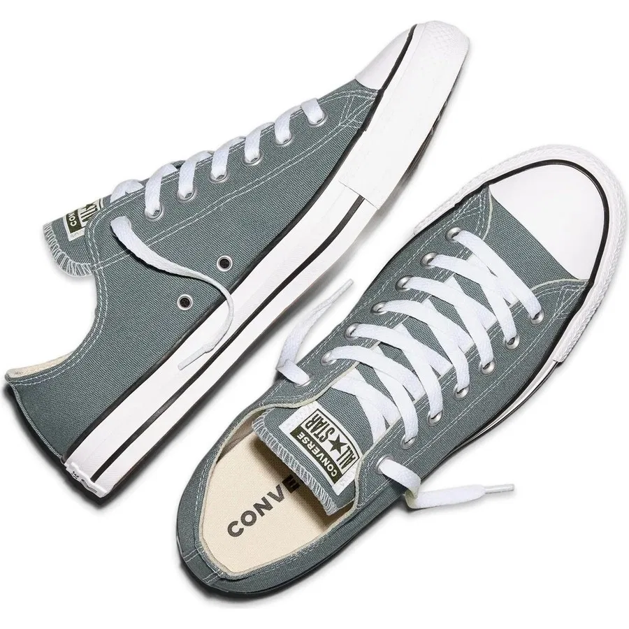 Кеды Converse M7652C All Star Ox, Коричнево-белый — фото 3