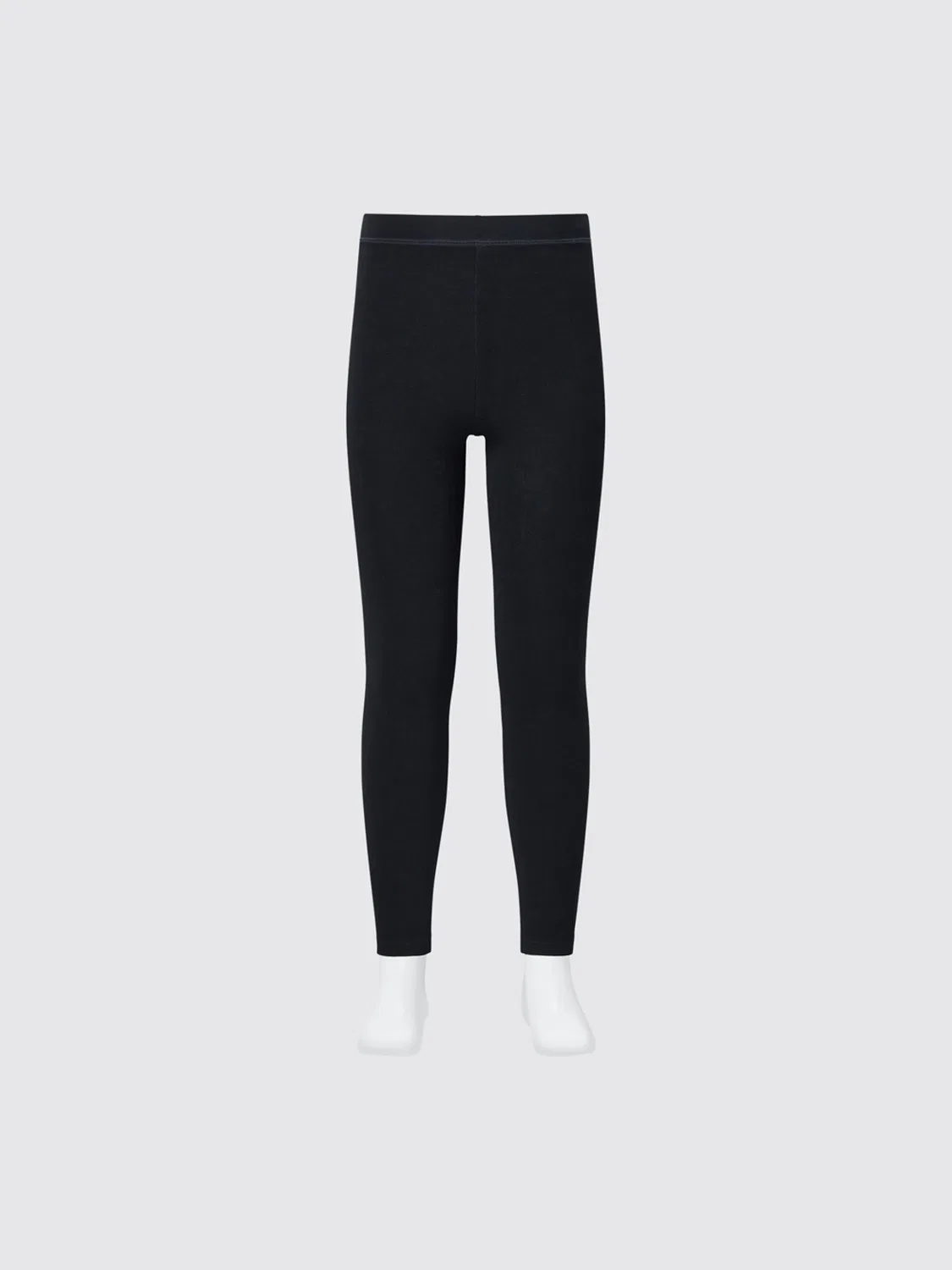 Леггинсы детские утепленные HEATTECH EXTRA WARM Uniqlo, темно-серый — фото 2