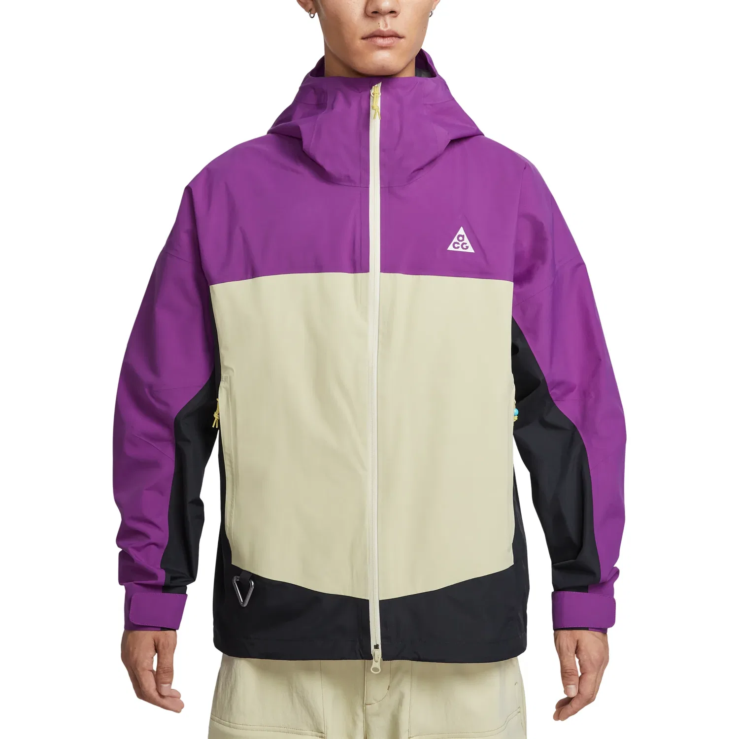 Мужская куртка ACG Morpho Storm-FIT ADV Rain Jacket Asia Sizing 'Purple Beige' Nike, Purple/Beige — фото 2