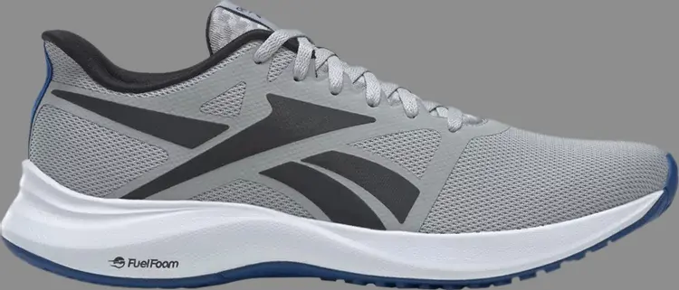 

Кроссовки runner 5 'grey black vector blue' Reebok, серый