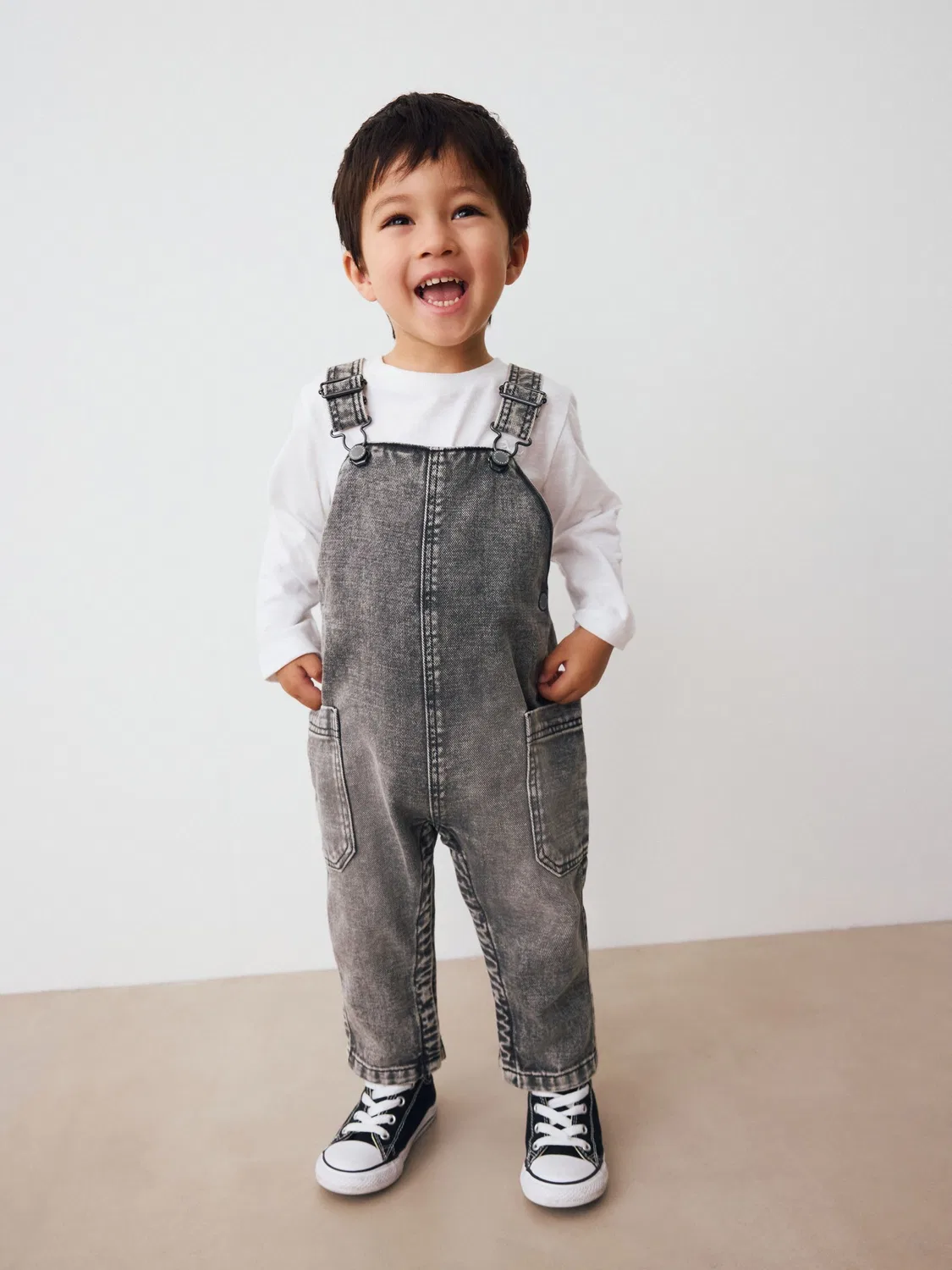 Комбинезон Grey Dungarees Next, серый