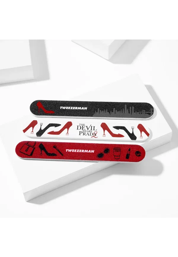 Набор пилок для ногтей Devil wears nail file set Tweezerman — фото 4