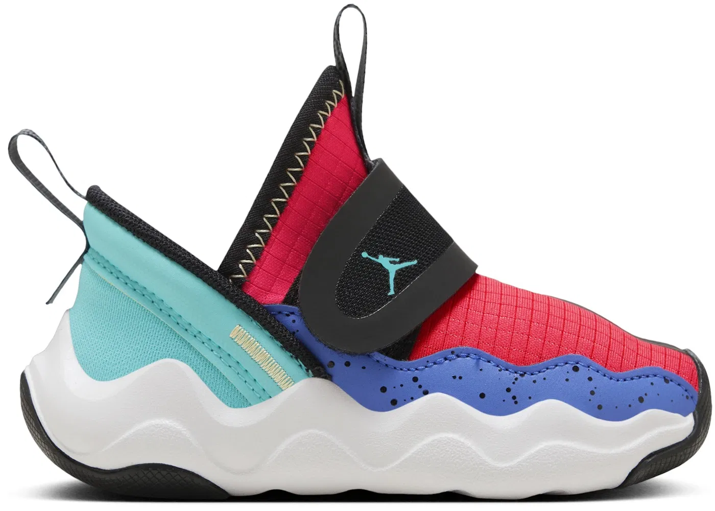 Детские кроссовки для мальчиков спортивные Jordan 23/7 Jordan, Black/Siren Red/Hyper Royal/Hyper Jade