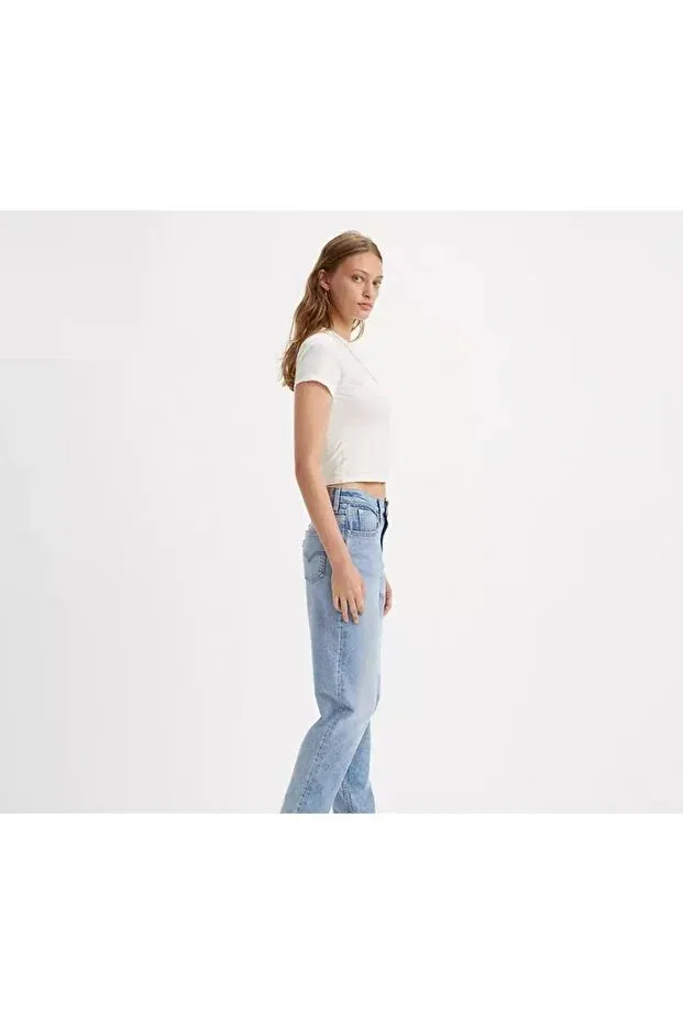 Женские джинсы скинни из денима Levi'S, Denim — фото 3