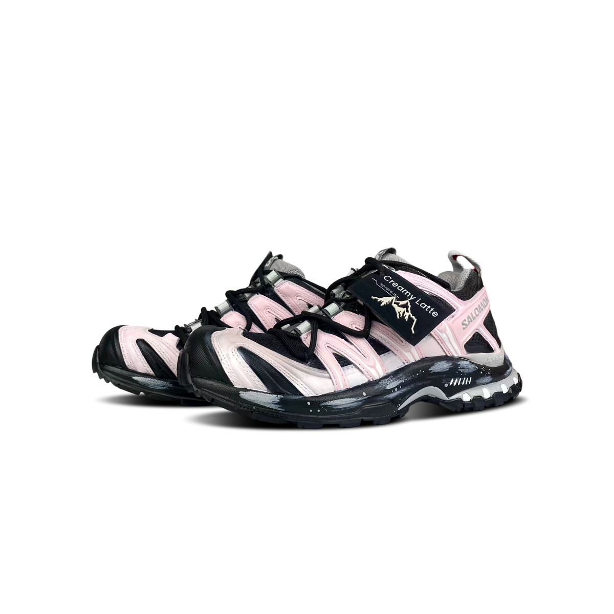 Кроссовки для бега XA PRO 3D Cushioning Support низкие Unisex розовый SALOMON, черный — фото 4