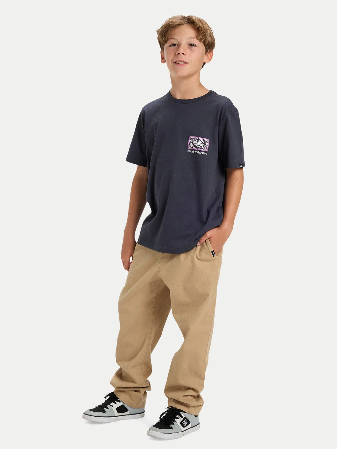 Брюки-карго для мальчика Taxer Heavy Twill Quiksilver, бежевый