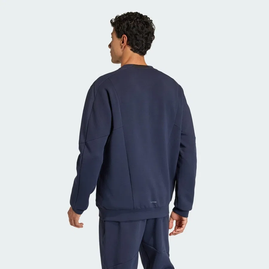 Мужской свитшот с круглым вырезом Performance KA4811 Designed For Training adidas, Синий — фото 2