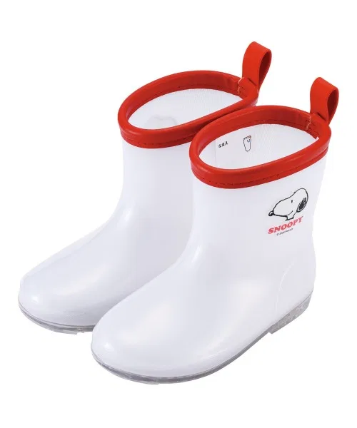Детские сапоги резиновые с принтом Snoopy 15 см Skater, White