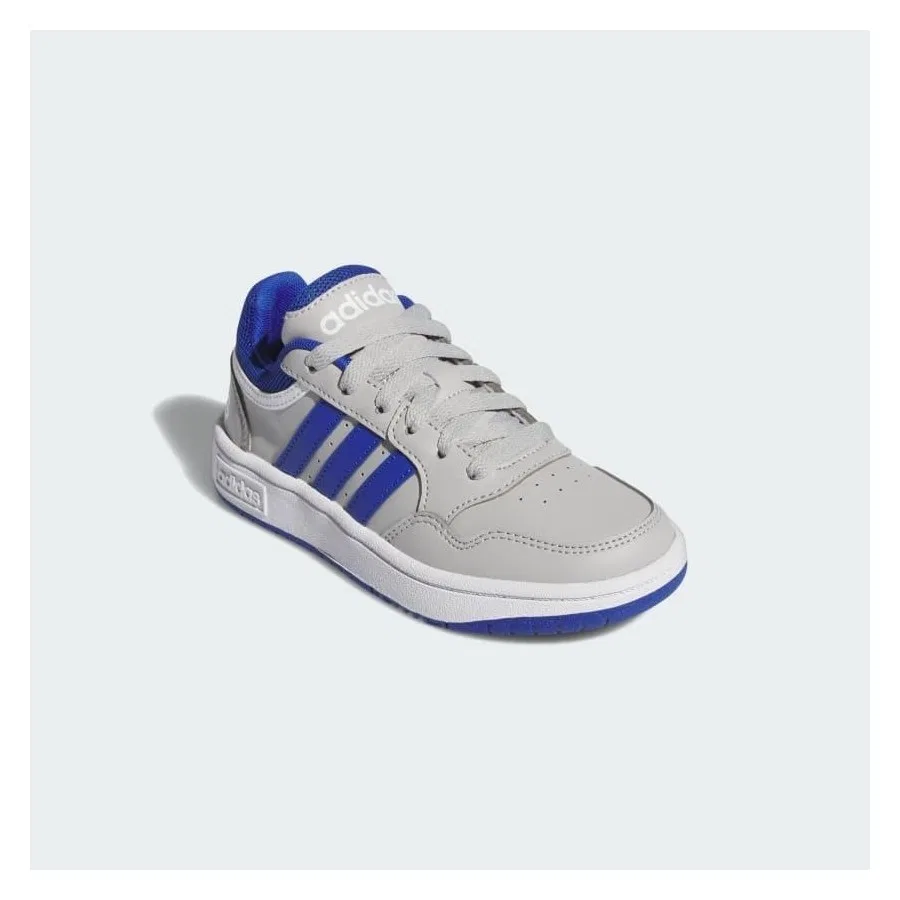 Кроссовки спортивные с синтетическим верхом Sportswear IG3833 Hoops Shoes adidas, Серо-синий — фото 4