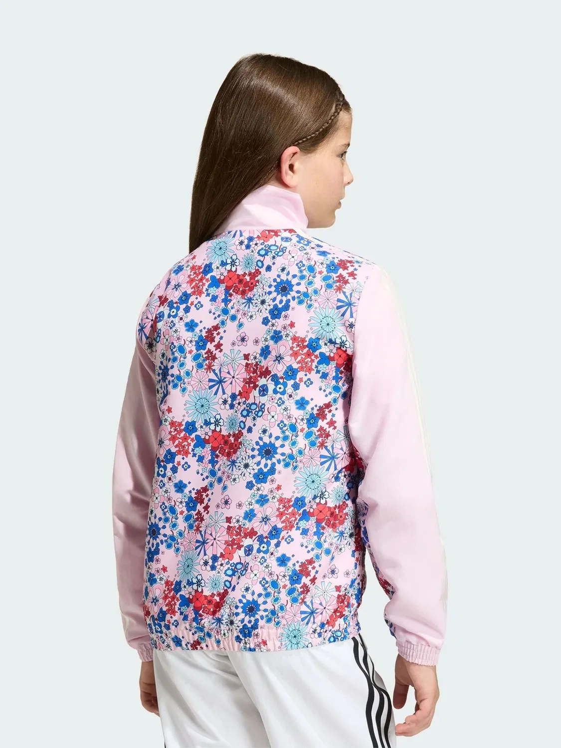 Куртка Adidas Originals x Liberty London, розовая — фото 2