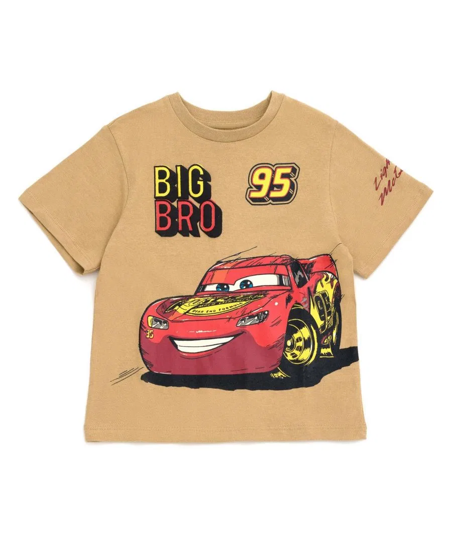 Футболка с коротким рукавом Toy Story Tan Lightning McQueen