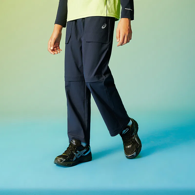 Детские быстросохнущие брюки Quick Dry Pants ASICS, 5003 Navy Blue — фото 4