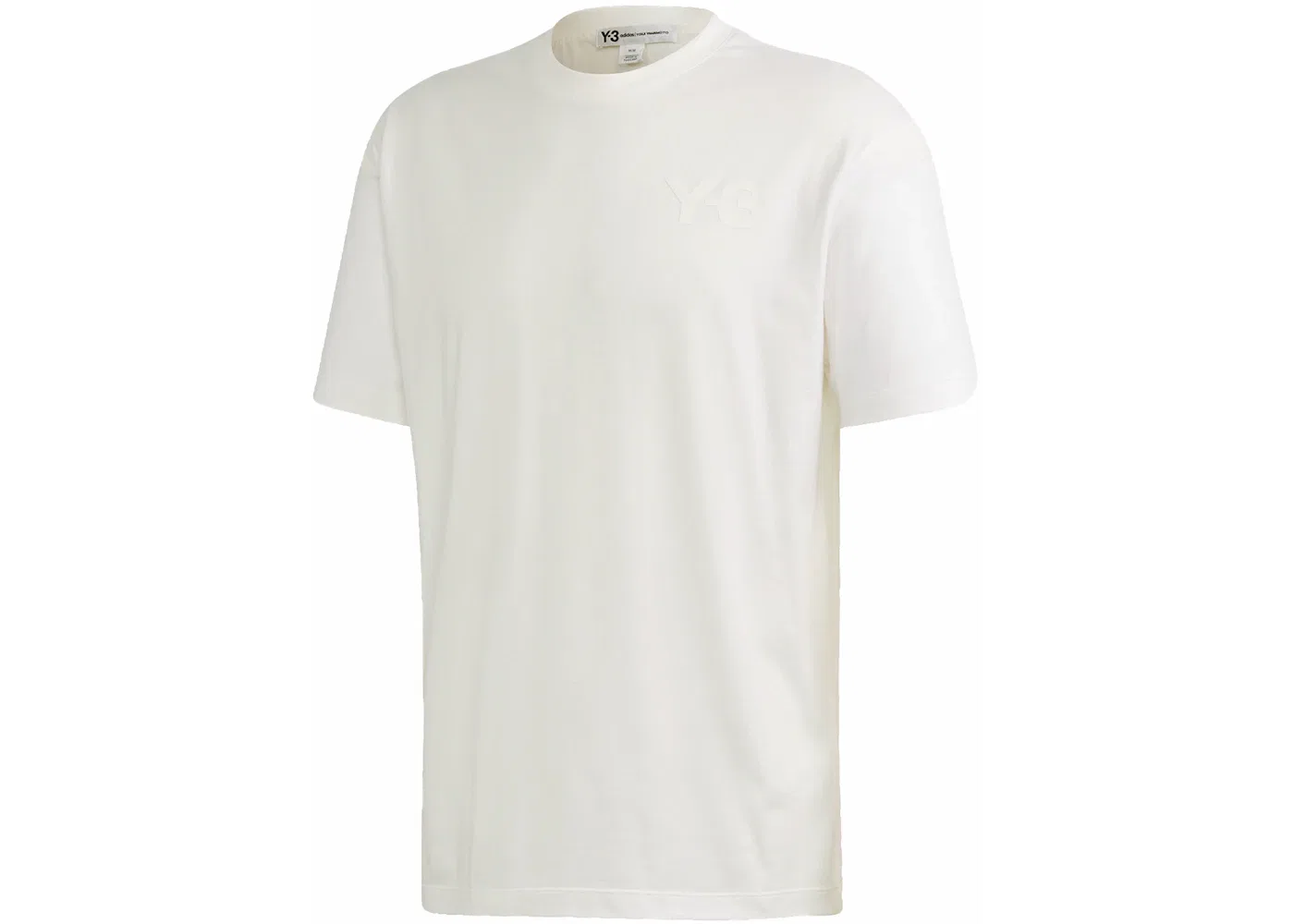 Мужская футболка с логотипом Y-3 Classic Logo Tee Adidas, White/Core White