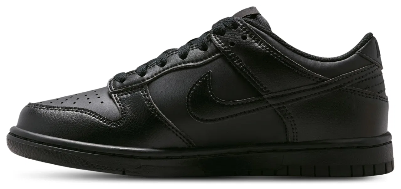 Кроссовки для мальчиков Nike Dunk Low N, черный — фото 2