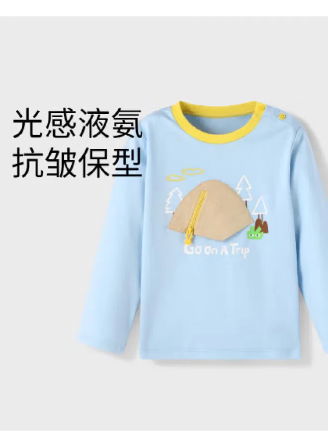 Лонгслив с длинным рукавом для мальчиков Annil, голубой