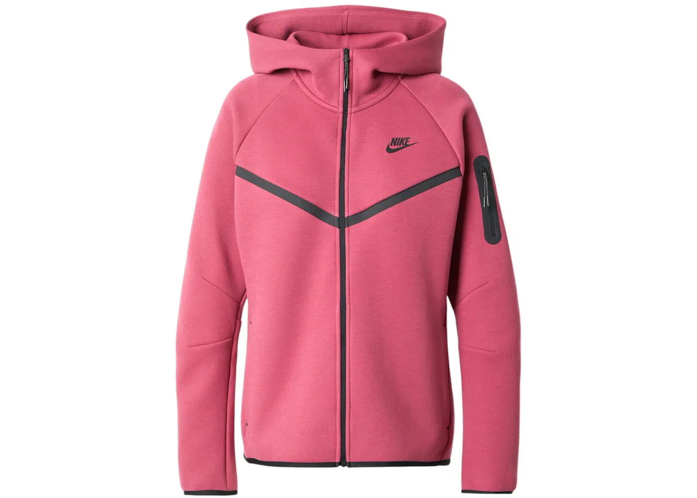 Женская худи с длинным рукавом Nike Windrunner, Sweet Beet/Black