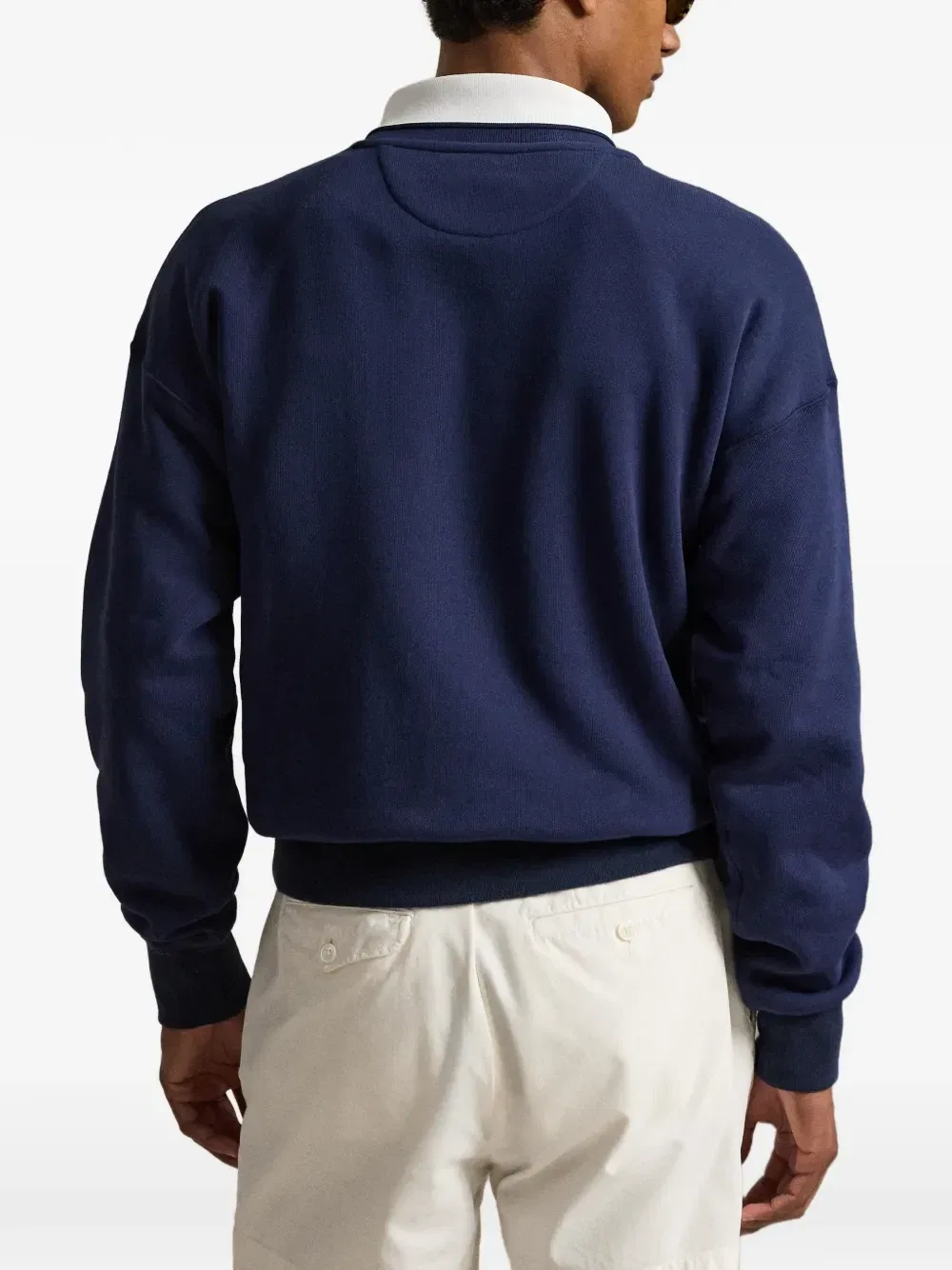 Толстовка из коллаборации с Wimbledon Polo Ralph Lauren, синий — фото 4