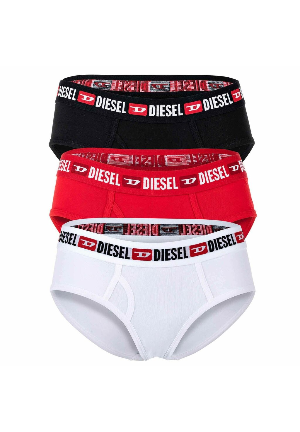 

Трусы OXY UNDERPANTS 3 PACK Diesel, цвет schwarz weiß rot