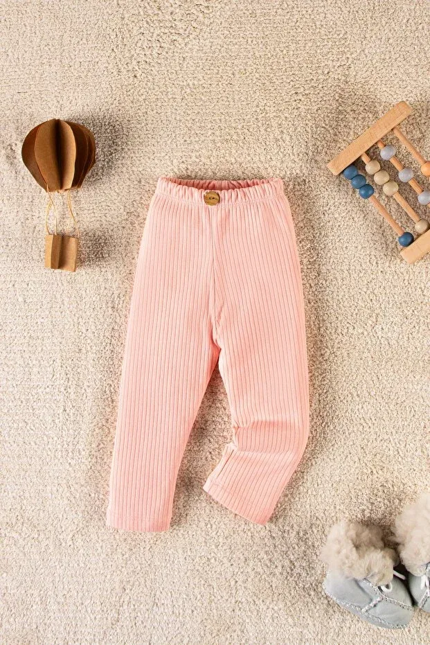 Детские леггинсы для девочек хлопковые Mai Perla, Pink