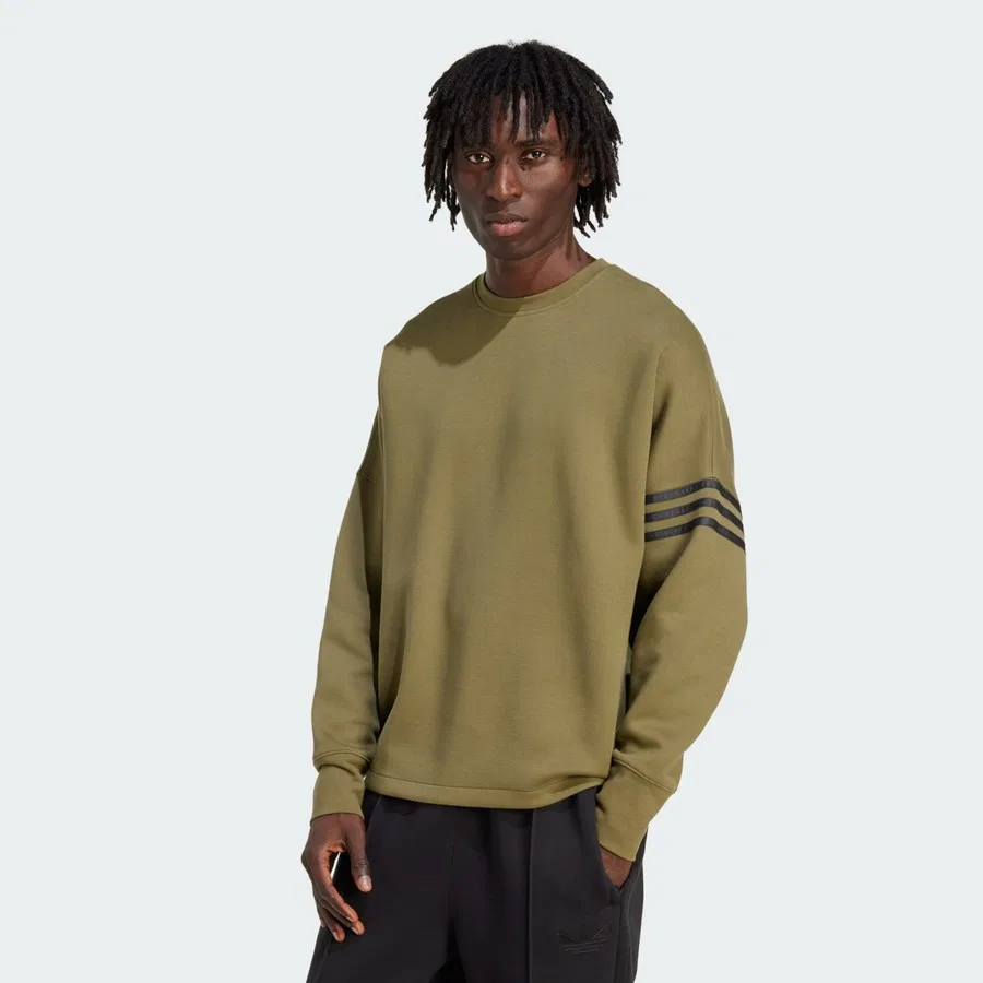 Свитшот с длинным рукавом Neuclassics adidas, Зеленый