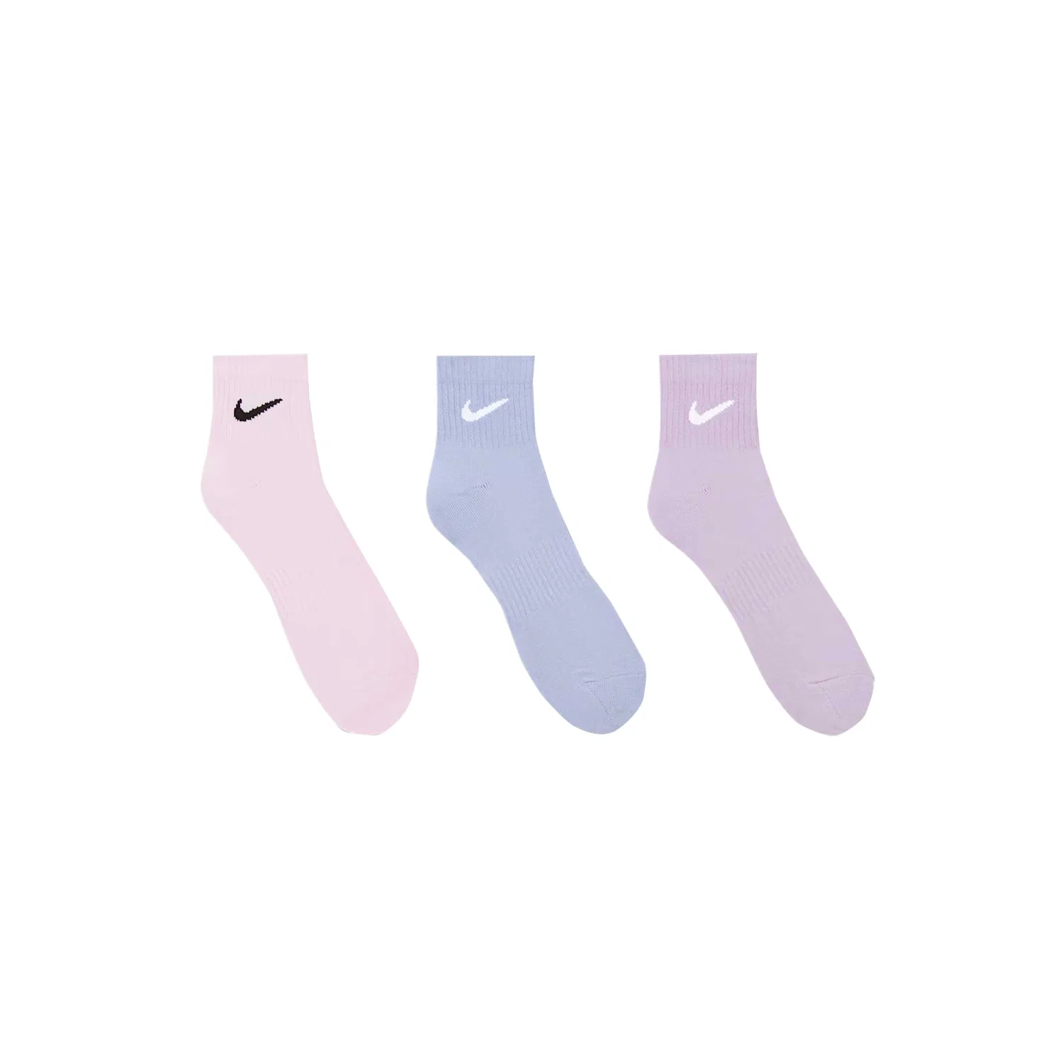 Носки Ankle Socks Nike, Multicolor-3 Pack — фото 2