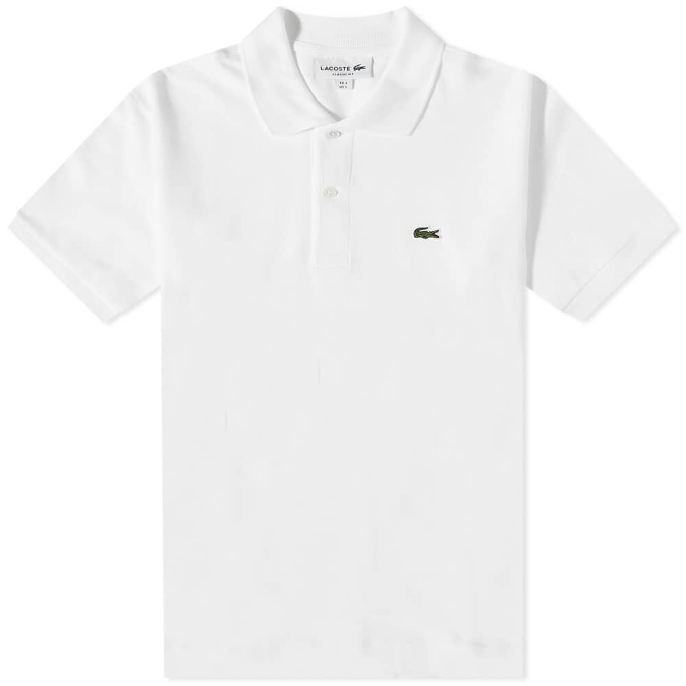 Поло Lacoste Classic Fit L.12.12, белый