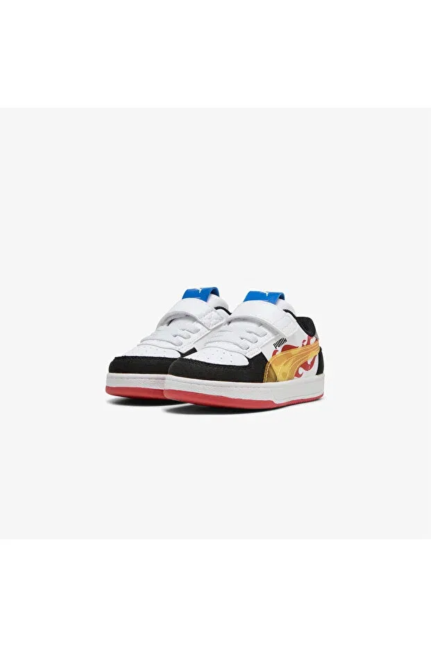 Детские кроссовки для девочек с принтом Caven 2.0 hotwheelsac Puma, Multicolor — фото 2