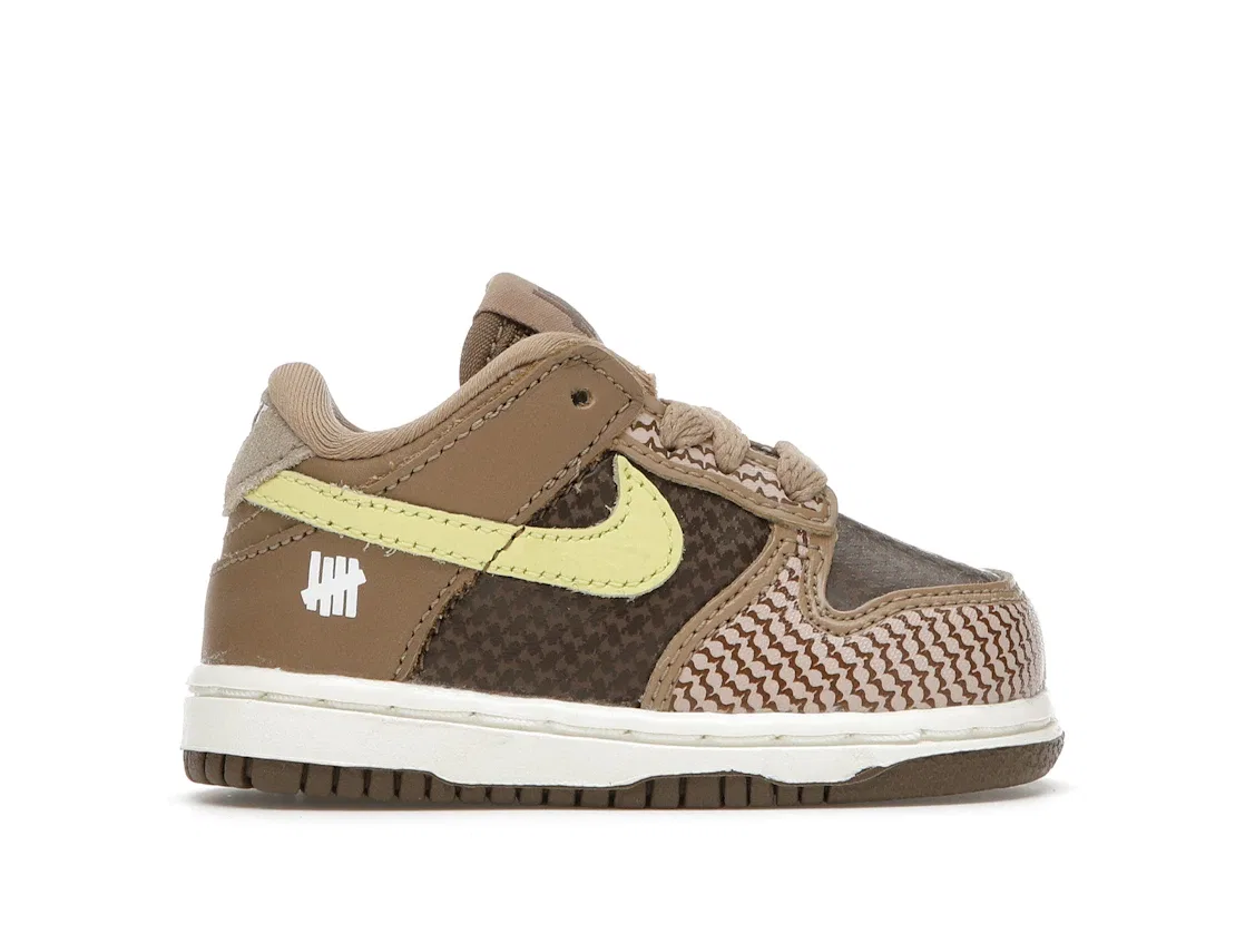 Детские кроссовки Lifestyle Nike Dunk Low Nike, Canteen/Lemon Frost-Palomino