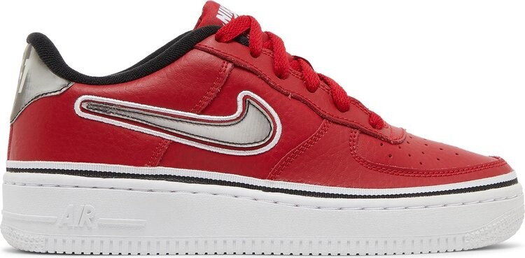 Кроссовки Nike Air Force 1 LV8 Sport GS 'Varsity Red', красный — фото 2