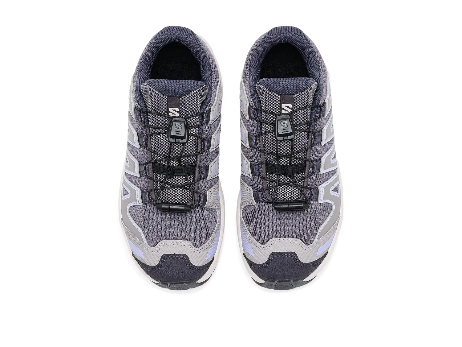 Кроссовки XA Pro (для маленьких и больших детей) Salomon Kids, Excalibur/Lilac Ash/Cosmic Sky — фото 3
