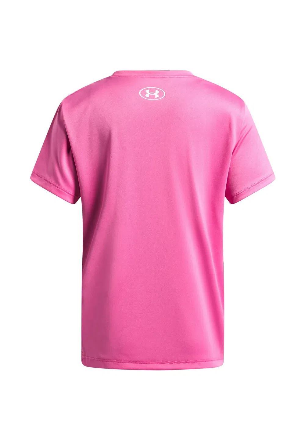 Футболка с фирменным принтом в стиле технологичной индустрии Under Armour, Pink Frenzy — фото 2
