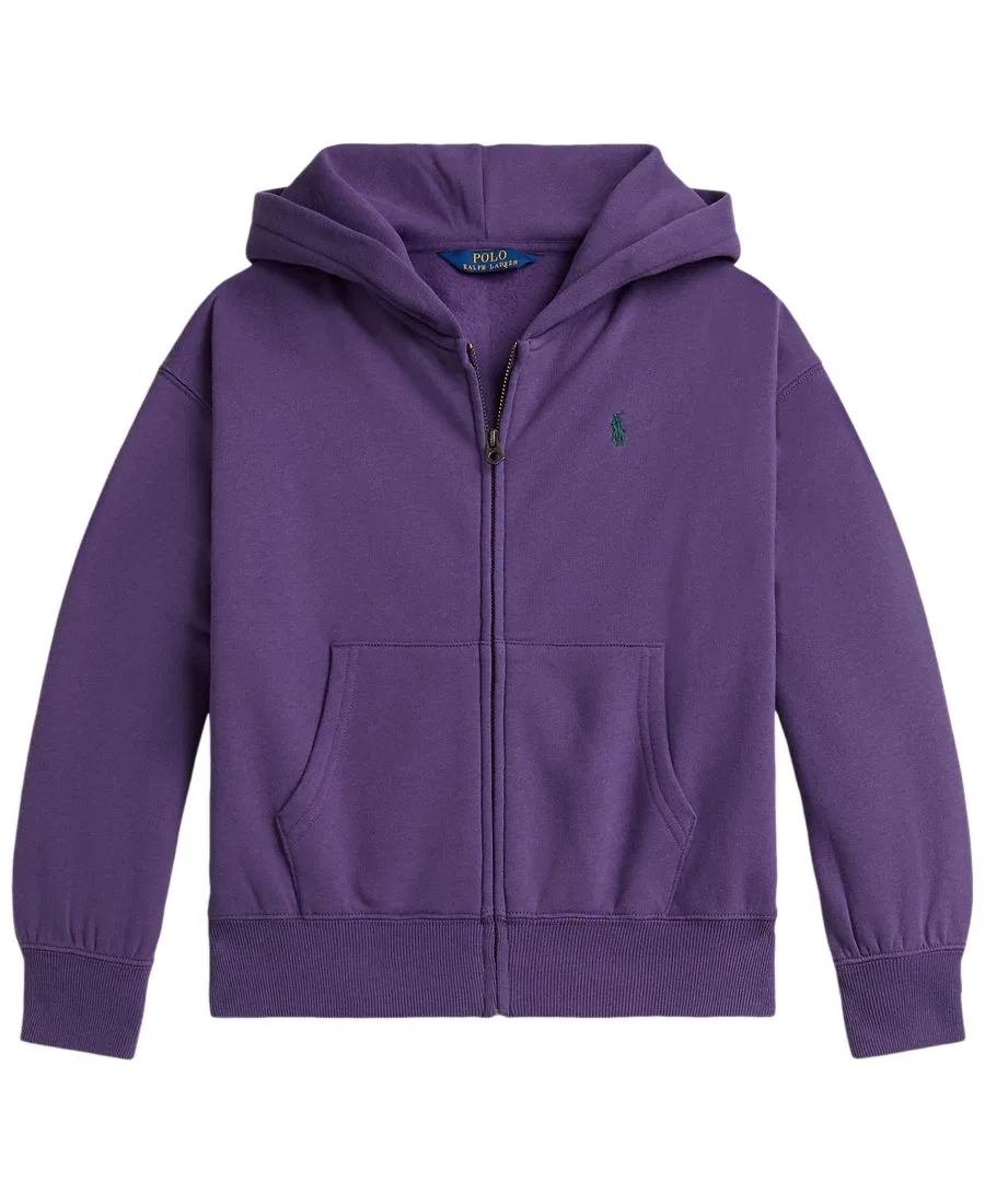 Худи с длинным рукавом на молнии Polo Ralph Lauren, Valley Purple