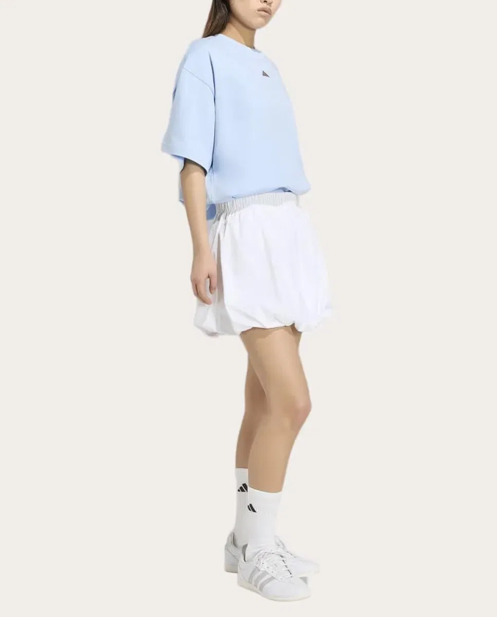 Женская футболка свободного кроя 3 Stripes Studio adidas, Azul — фото 3